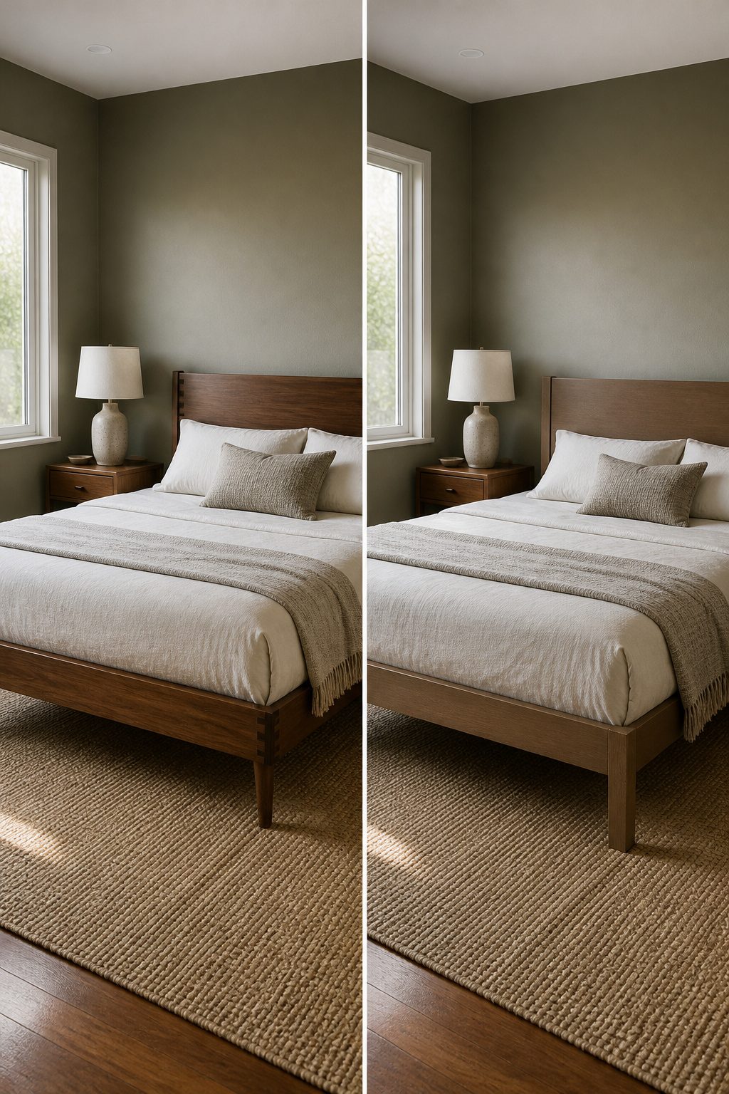 A visual comparison of different modern bed frame designs.